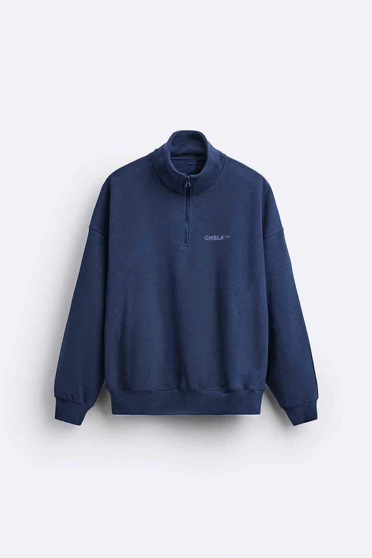 CHSLF™ Felpa con Zip Blu Navy