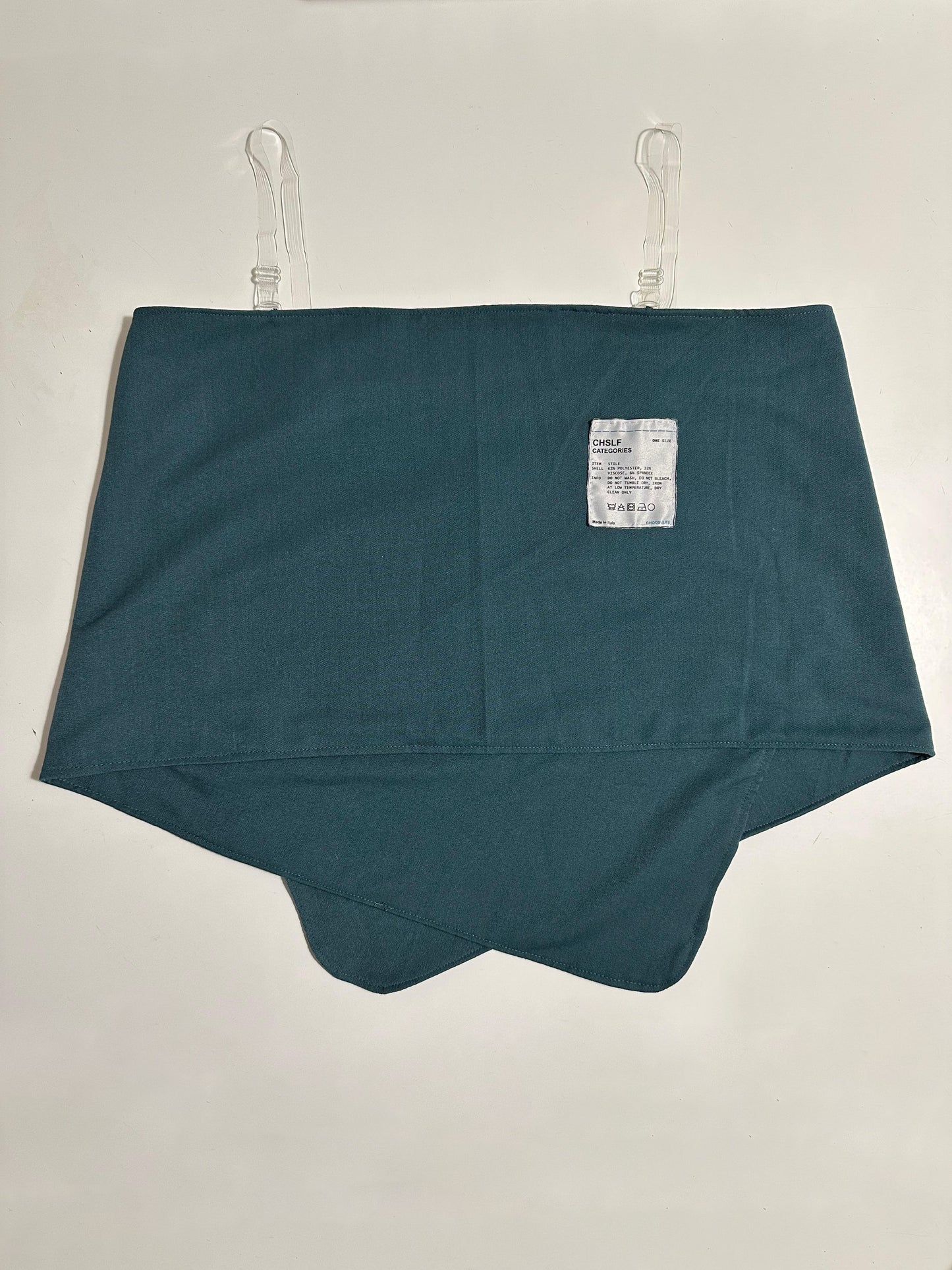 Petrol Green Wrap Top