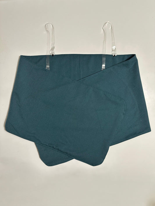 Petrol Green Wrap Top