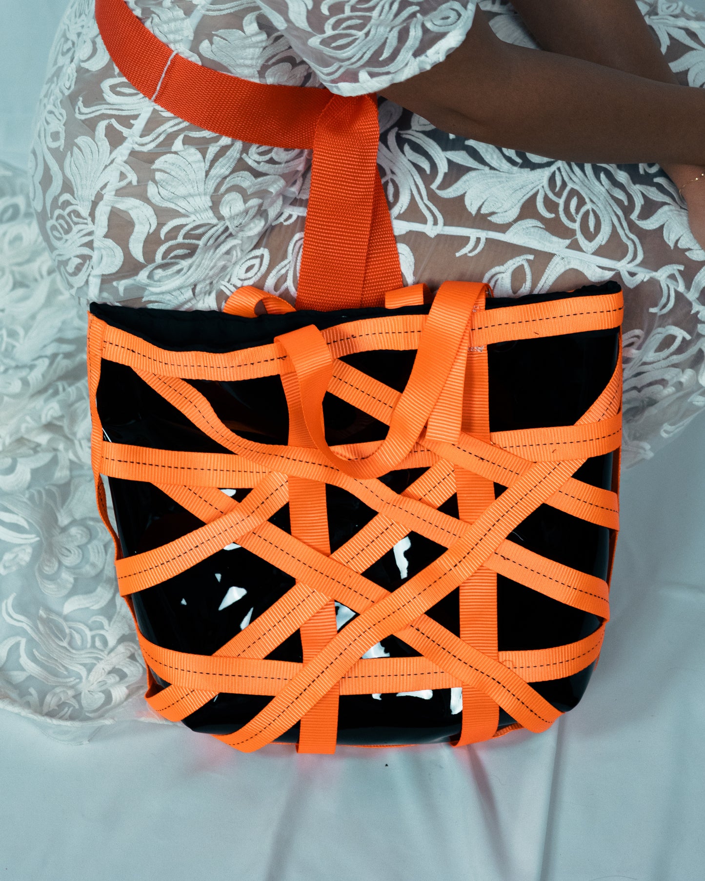 Strap-Fastening Bag